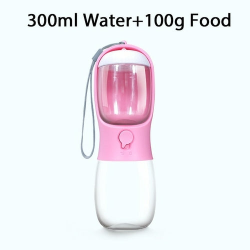 Drinking Fountain Feeder Portable Dog | Portable Water Food Bottle Cat