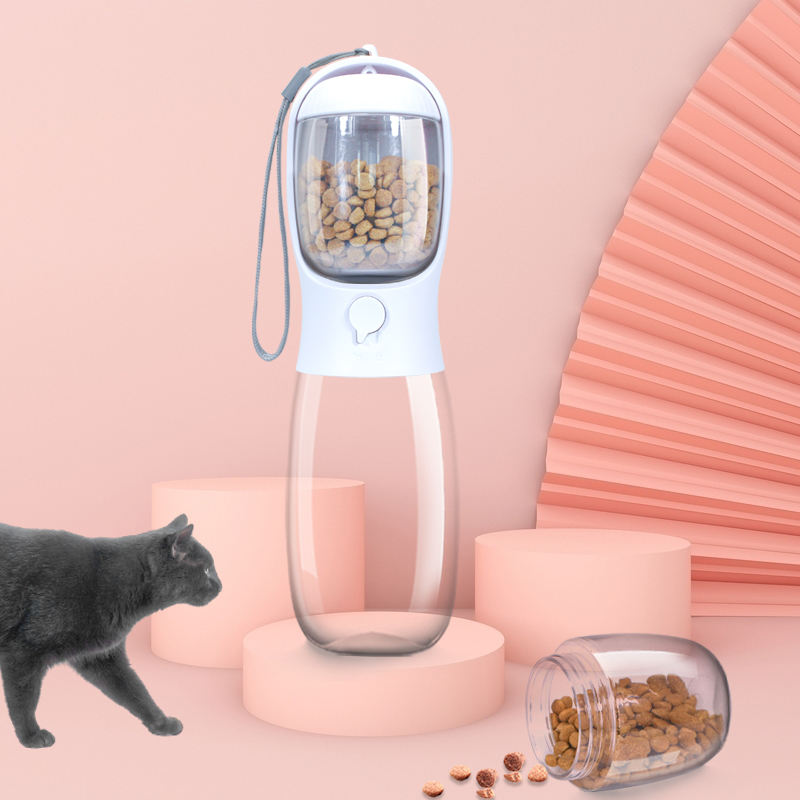 Drinking Fountain Feeder Portable Dog | Portable Water Food Bottle Cat