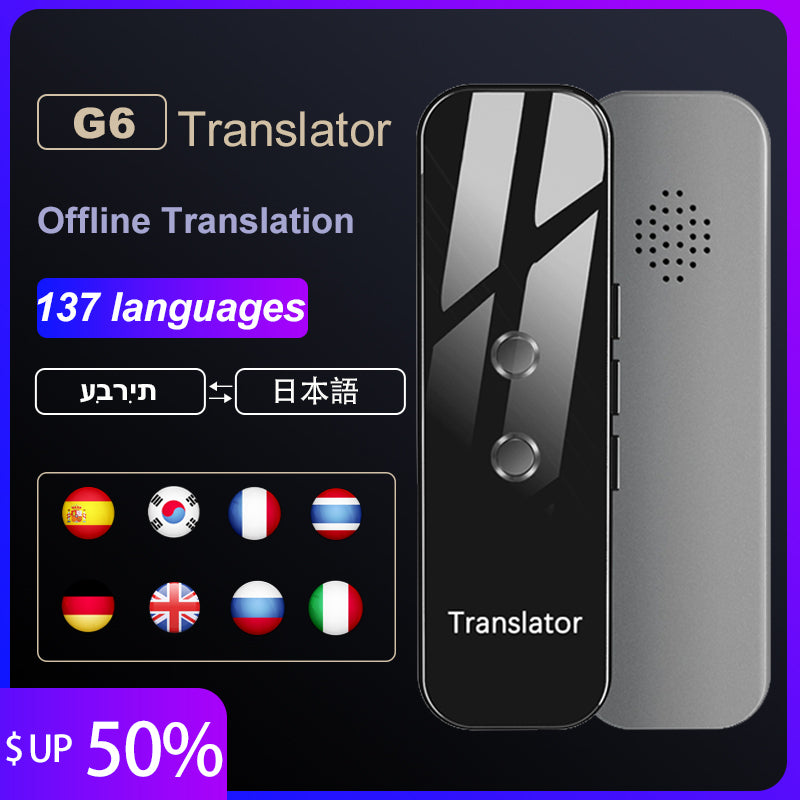 Hgdo Translator Portable 70 Languages Smart Instant Voice Text App