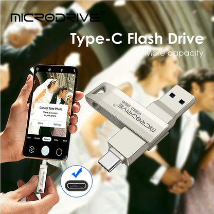 2 in 1 OTG USB 3.0 & usb-C Flash Pen Drive Memory Stick Usb3.0 flash