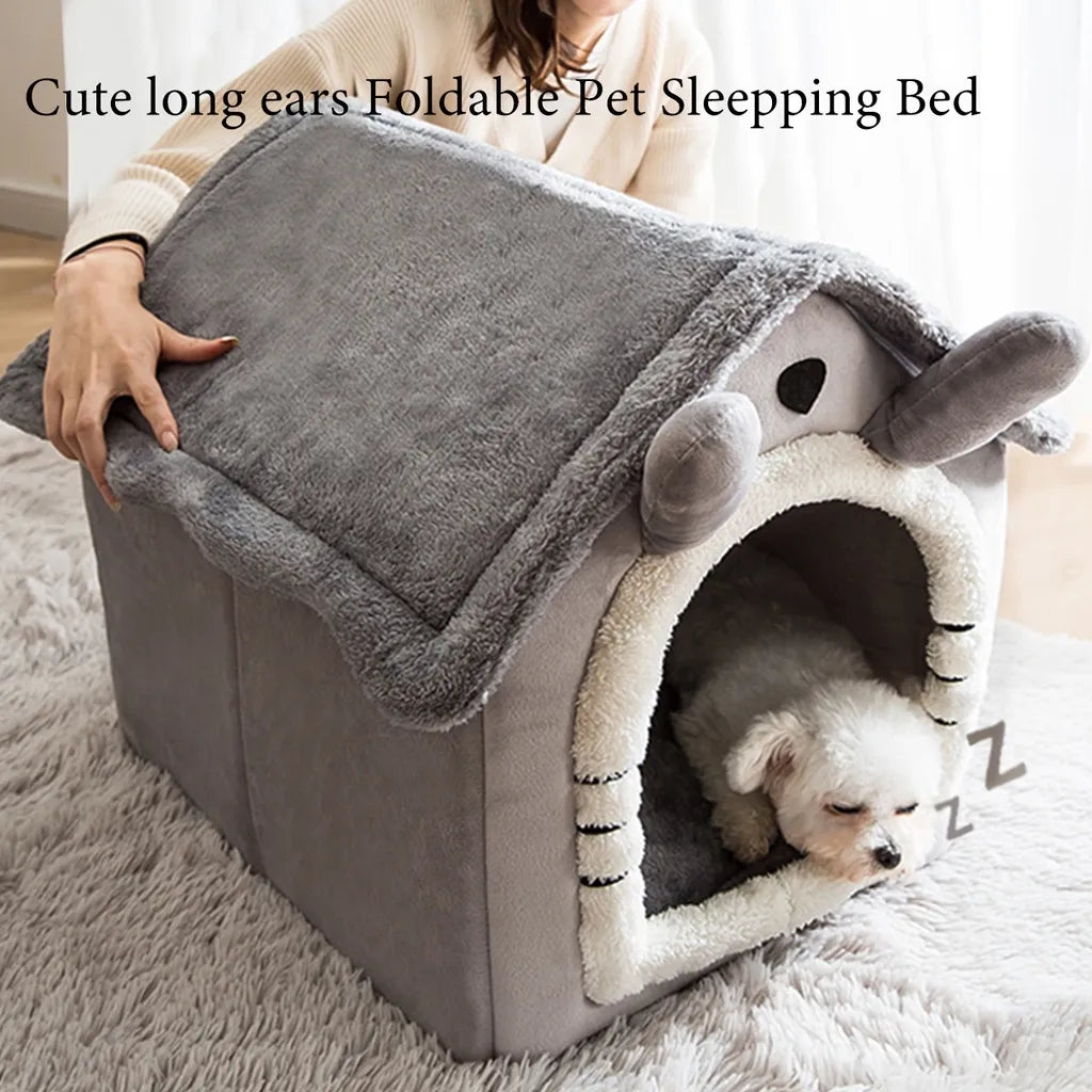 Cat /Dog bed Foldable Pet Sleepping Bed removable and washable cat