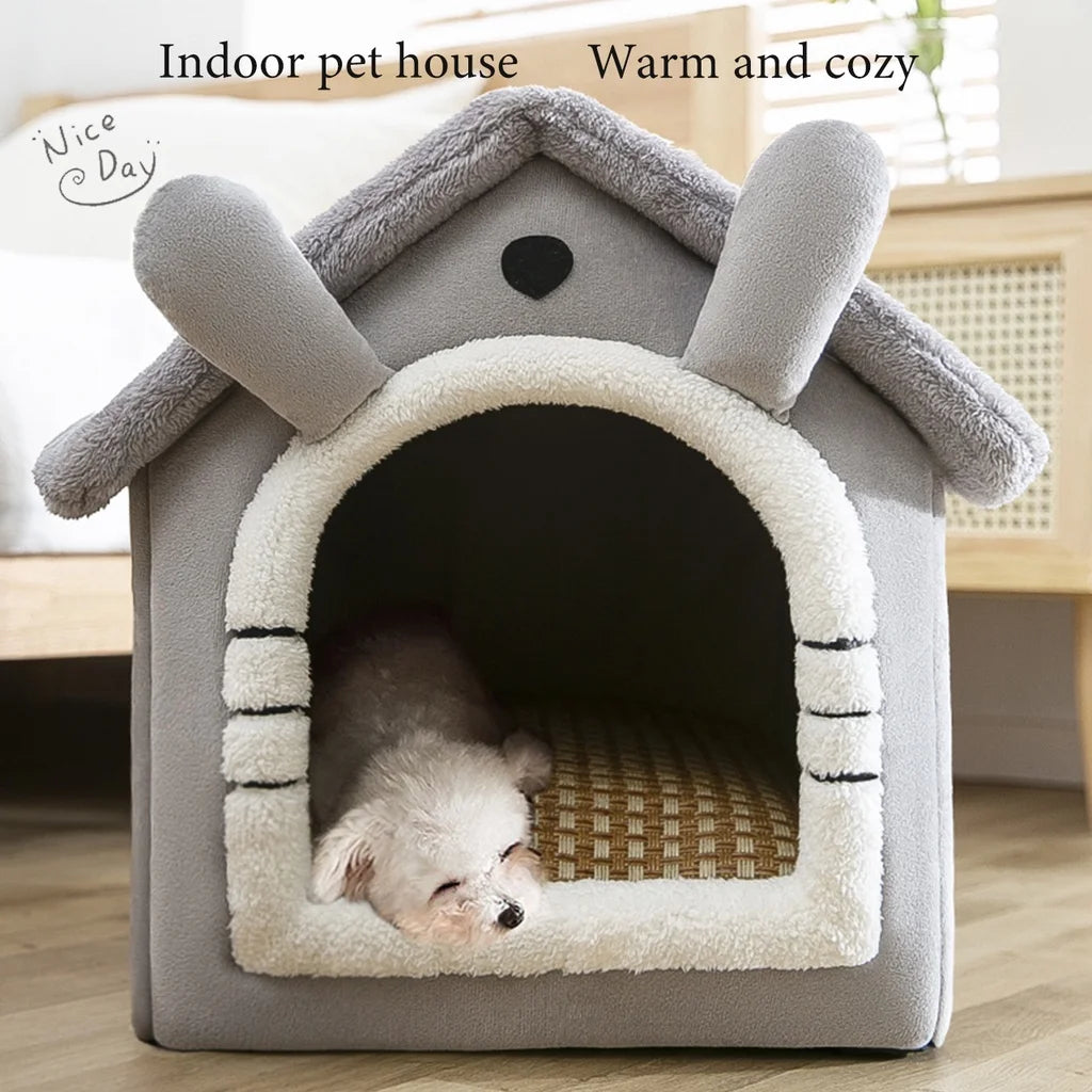 Cat /Dog bed Foldable Pet Sleepping Bed removable and washable cat