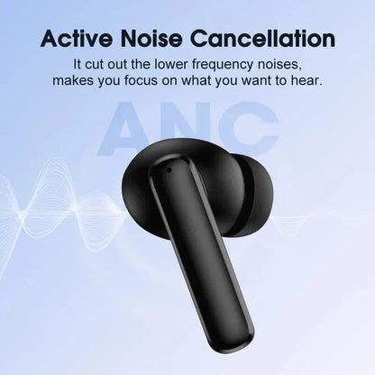 QCY T13 ANC Earphone Bluetooth 5.3 Active Noise Cancellation -28dB