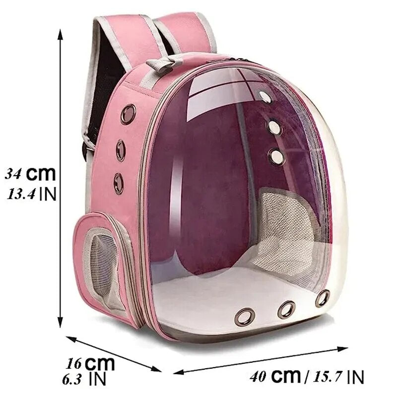 Cat Pet Carrier Backpack Transparent Capsule Bubble Pet Backpack Small