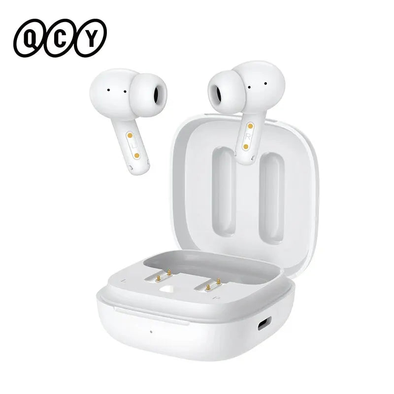 QCY T13 ANC Earphone Bluetooth 5.3 Active Noise Cancellation -28dB